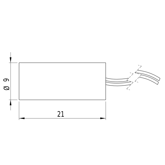 Laserfuchs Laser LH635-5-5(9x21)60-ADJ