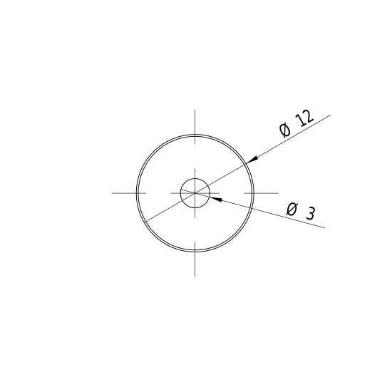 Laser Lasermodul Punktlaser grün 532nm 5mW 3VDC