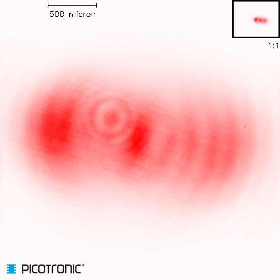 Positionierlaser Punktlaser rot 650nm 1mW incl. Netzteil