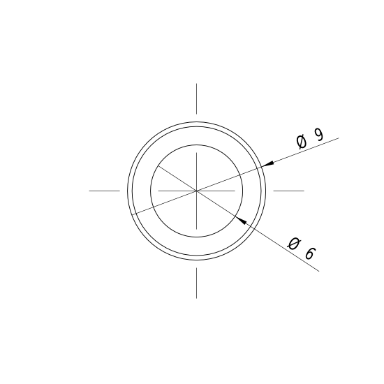 Laserfuchs Laser LFC635-5-6(9x20)45-C50