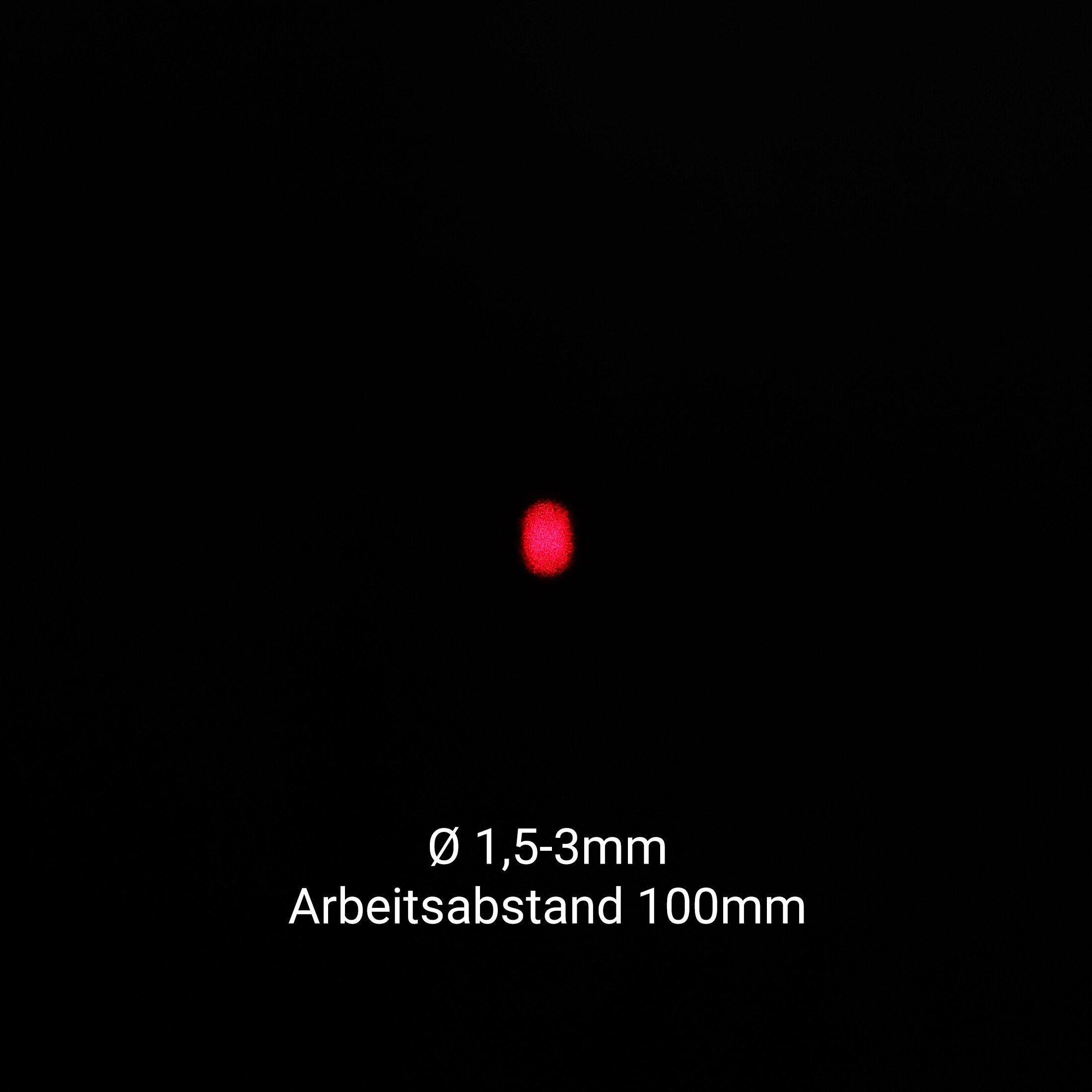 Dot laser, red, 650 nm, 0.4 mW, Ø15x67 mm, Laser Class 1, Focus fixed (5.0m)