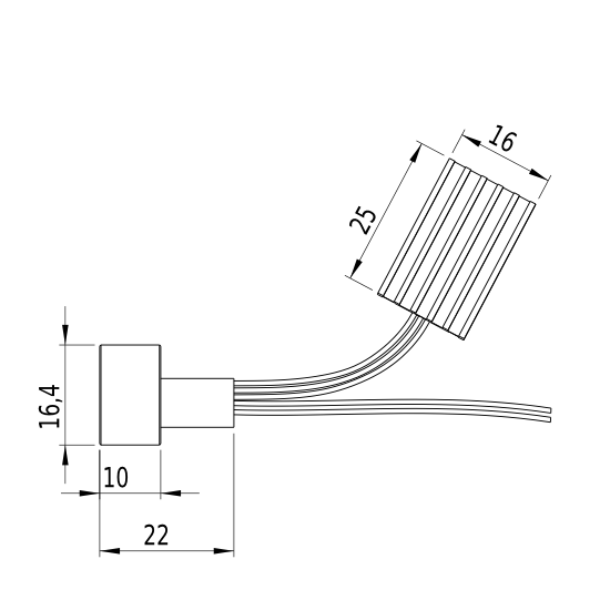 Laserfuchs Laser LFT808-200-3(19x22)