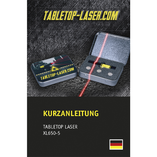 Roter Linienlaser XL650-5 für Tabletop Spiele. Helle und gut sichtbare Laserlinie für das Anzeigen …