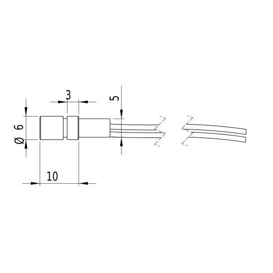 Laserfuchs Laser LFD650-1-3(6x17)-C100