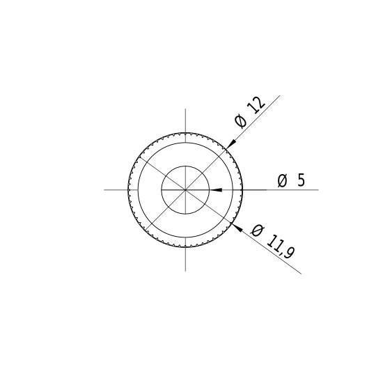 Laserfuchs Laser LFD635-5-3(12x30.5)