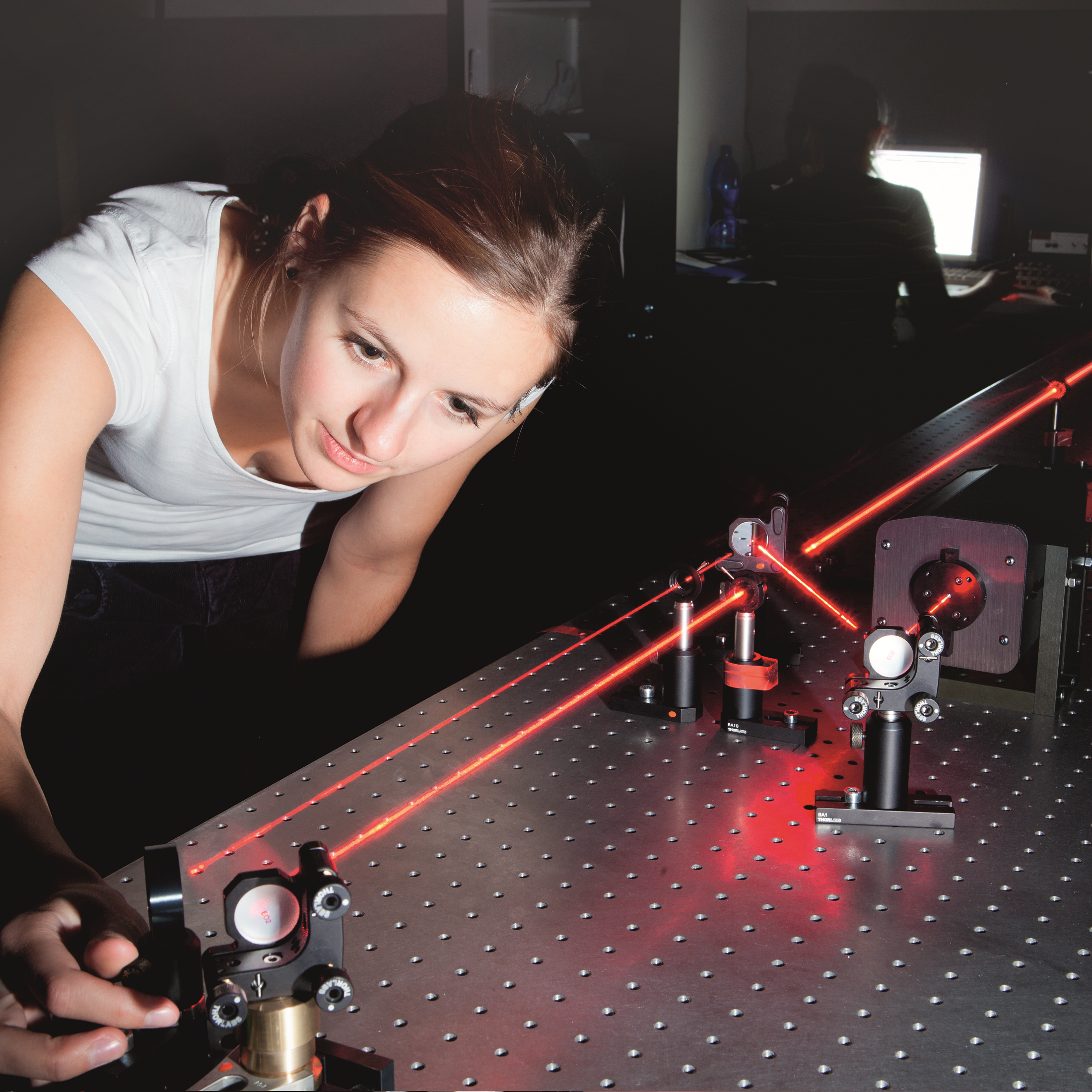 Laser Lasermodul Punktlaser rot 650nm 1mW 3-12VDC mit DC-Hohlstecker 2.5mm
