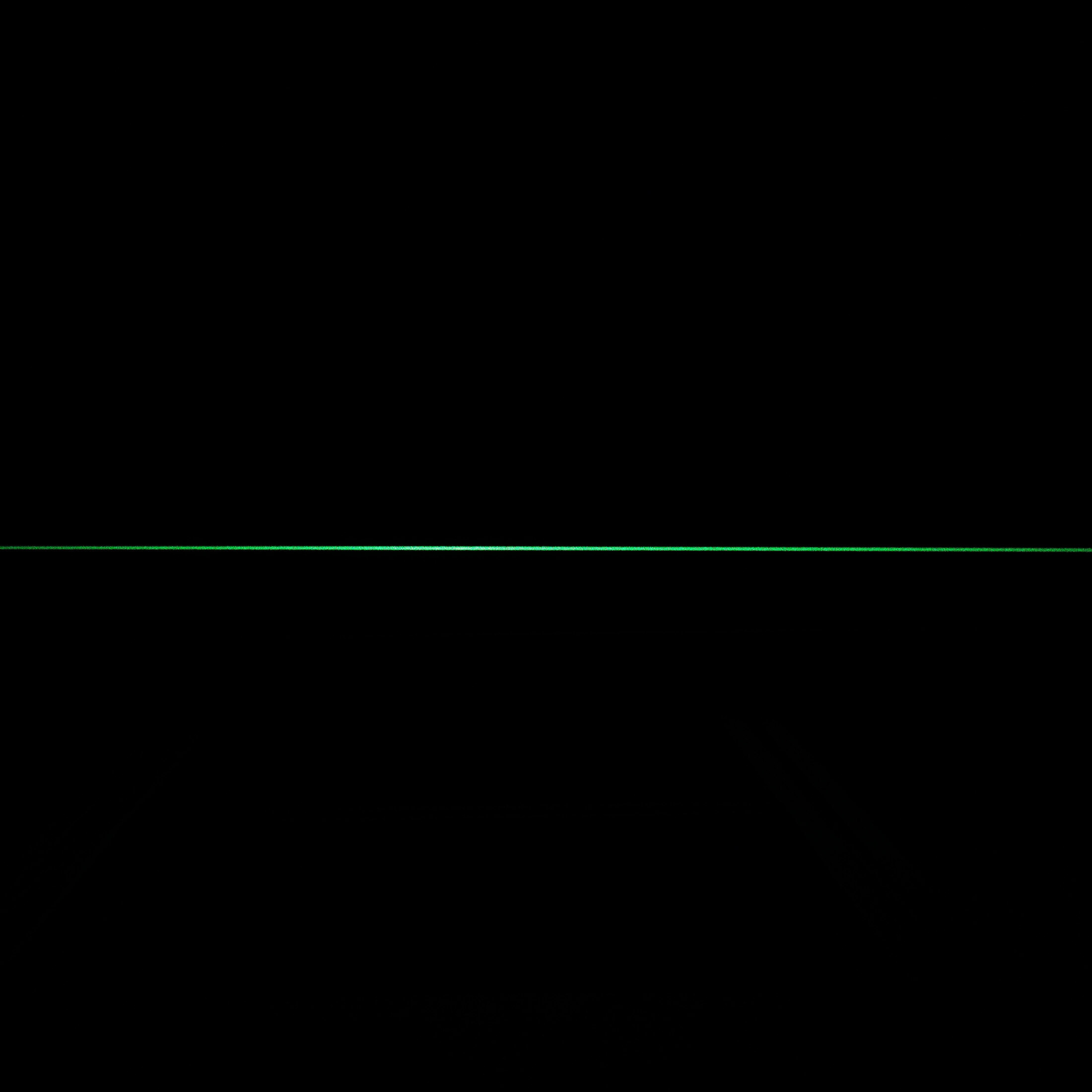 Linienlaser, grün, 532 nm, 90 °, 10 mW, 3 V DC, Ø16x90 mm, Laserklasse 2, Fokus fixed (3000mm), Kab…