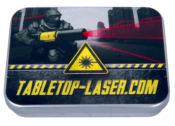 tabletop-laser stabile metalldose