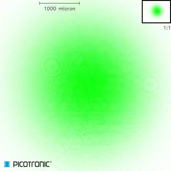 Positionierlaser Punktlaser grün 532nm 1mW incl. Netzteil